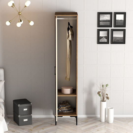 Kleiderschrank Türen S Beige 40x47x201cm