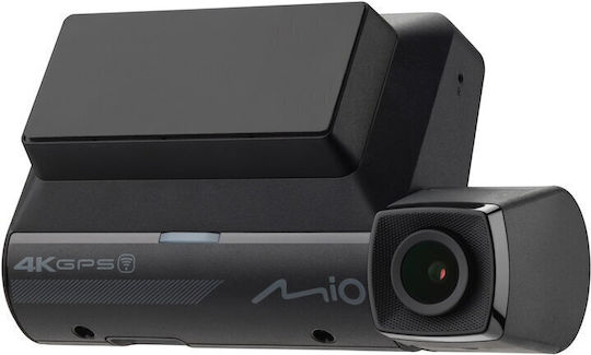 Cameră Dublă DVR Auto Mio Mivue 955wd 4k/2.5k HDR Wi-Fi GPS Alertă Cameră Radar Fixă Neagră