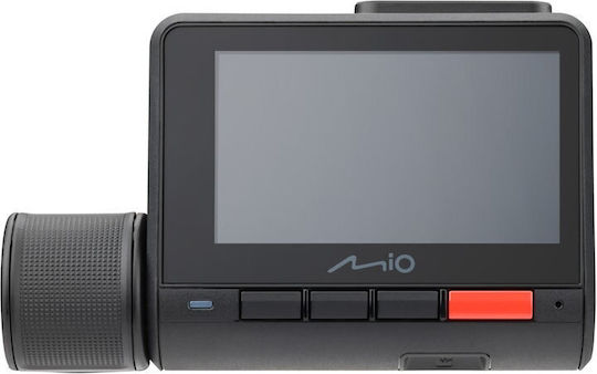 Cameră Dublă DVR Auto Mio Mivue 955wd 4k/2.5k HDR Wi-Fi GPS Alertă Cameră Radar Fixă Neagră