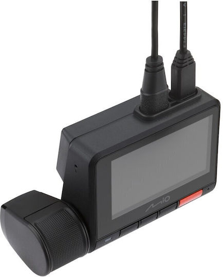 Cameră Dublă DVR Auto Mio Mivue 955wd 4k/2.5k HDR Wi-Fi GPS Alertă Cameră Radar Fixă Neagră