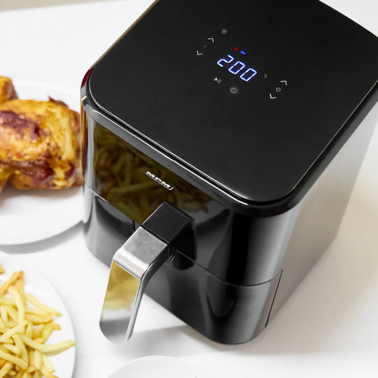 MPM Air Fryer 4.5lt Μαύρο MFR-16