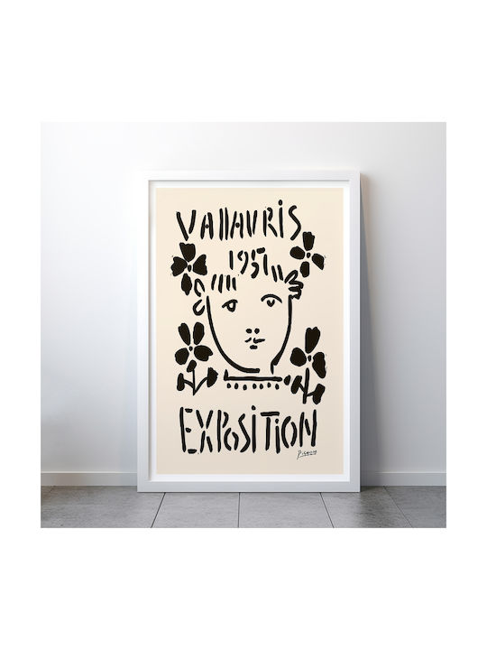 Poster Pablo Picasso Vallauris 1957 Art247 60cm x 90cm