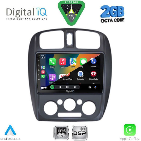 Digital IQ Car Audio System for Mazda 323 1998-2004 (Bluetooth/USB/WiFi/GPS/Apple-Carplay/Android-Auto) with Touch Screen 9"