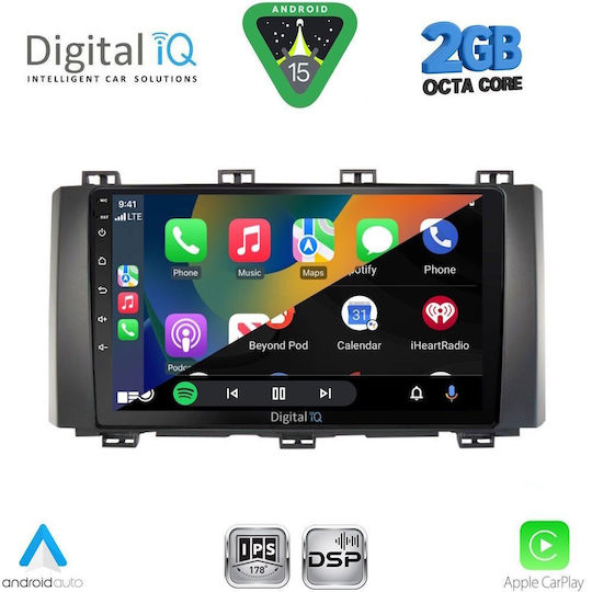 Digital IQ Ηχοσύστημα Αυτοκινήτου για Seat Ateca 2017 (Bluetooth/USB/WiFi/GPS/Apple-Carplay/Android-Auto) με Οθόνη Αφής 9"