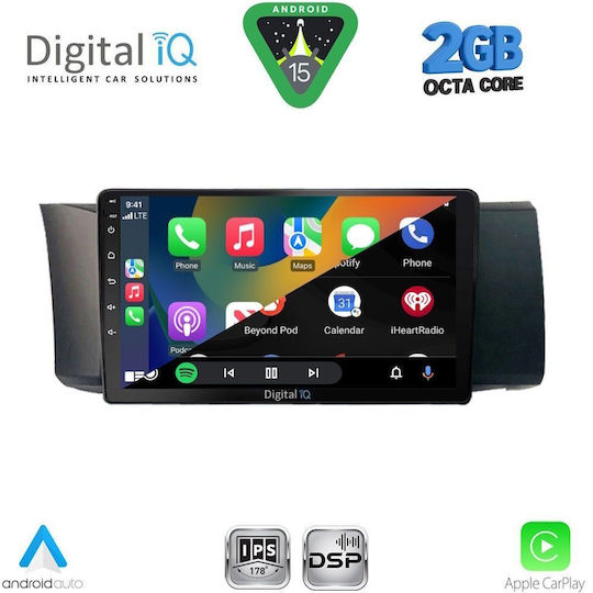 Digital IQ Ηχοσύστημα Αυτοκινήτου για Toyota GT86 Subaru BRZ 2012 (Bluetooth/USB/WiFi/GPS/Apple-Carplay/Android-Auto) με Οθόνη Αφής 9"