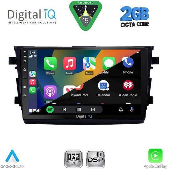 Digital IQ Car Audio System for Suzuki Celerio 2015-2021 (Bluetooth/USB/WiFi/GPS/Apple-Carplay/Android-Auto) with Touch Screen 9"