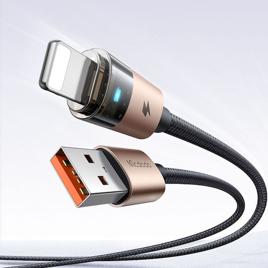 Mcdodo Редовна USB-A към Lightning кабел 18W Златист 1.2м (CA-6911)