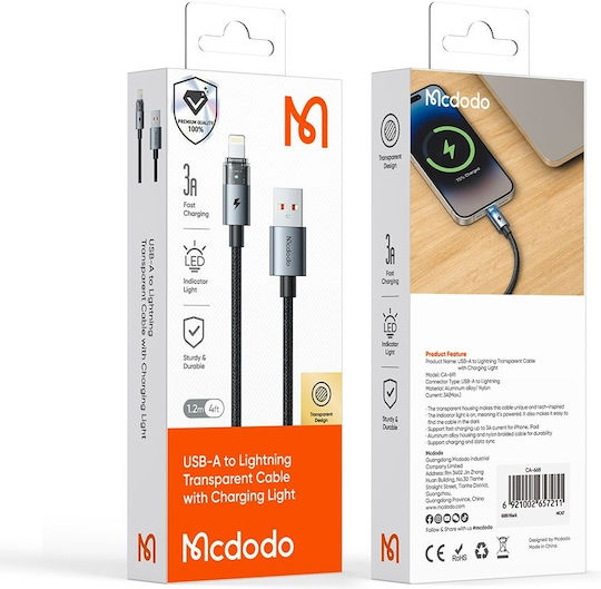 Mcdodo USB-C zu Lightning Kabel 36W Gold 1.2m (CA-6941)
