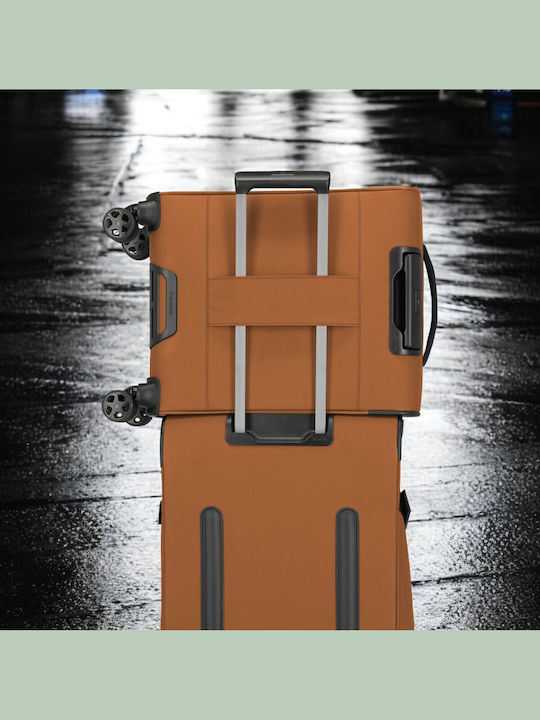 Travelite Cabin Travel Suitcase Walnut with 4 Wheels 091047-87