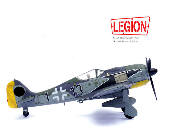 Legion 1/72 Focke-wulf Fw 190a Luftwaffe 8./jg 2 Richthofen Negru 13