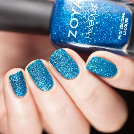 Zoya Pixiedust Lac de Unghii de Lungă Durată Uscare rapidă Albastru 15ml