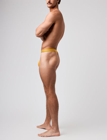 Obviously Apparel Ανδρικό Sexy String Χρυσό