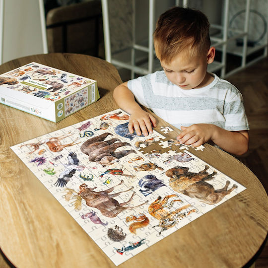Dodo Puzzles Montessori Forest Animals 200pcs