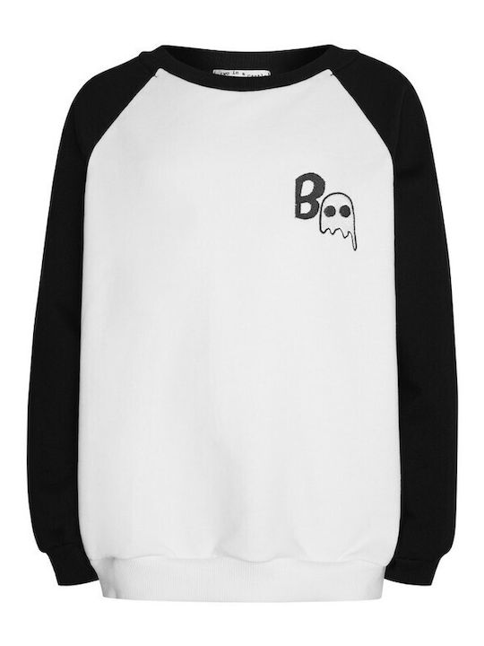 Kids Sweatpants Set White/black