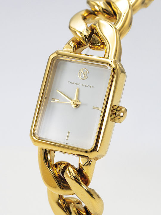 Chrysothemiss Womens Watch Charmes D’ Vintage Chain Black Dial Chrysothemiss Womens Watch Charmes D’ Vintage Chain Black Dial