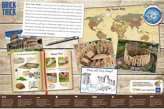 Jucărie de Construcție din Ceramică Xl Travel Colosseum