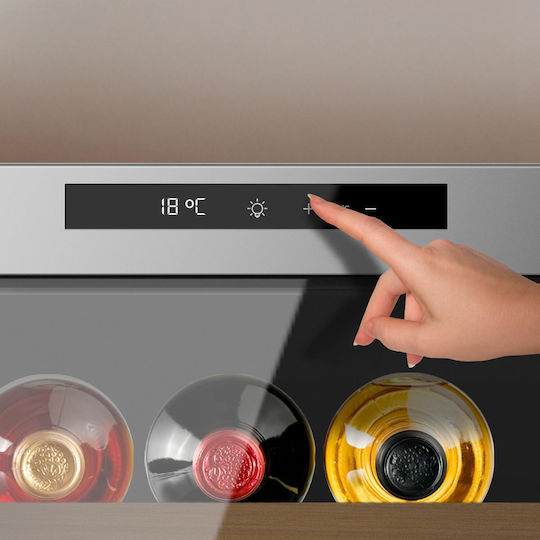 Cecotec Bolero GrandSommelier 1255 CoolWood Συντηρητής Κρασιών 12 Φιαλών