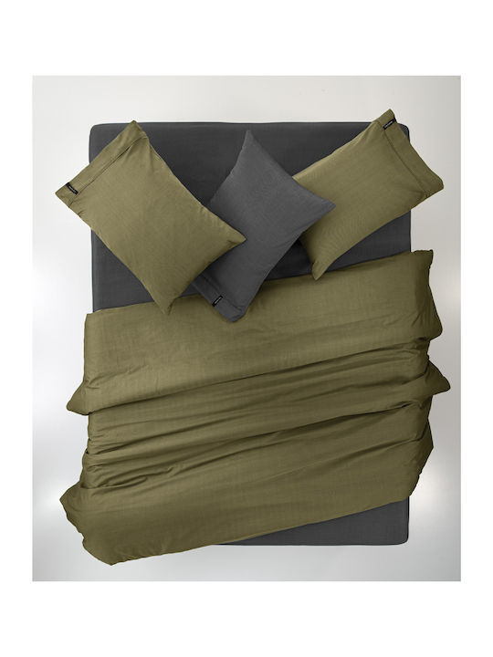 Guy Laroche Bettlaken Semi-Doppel mit Gummiband 120x200+35cm. Minimal Minimal Khahi