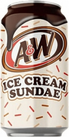 Aw Ice Cream Sundae Soda Pop 355ml