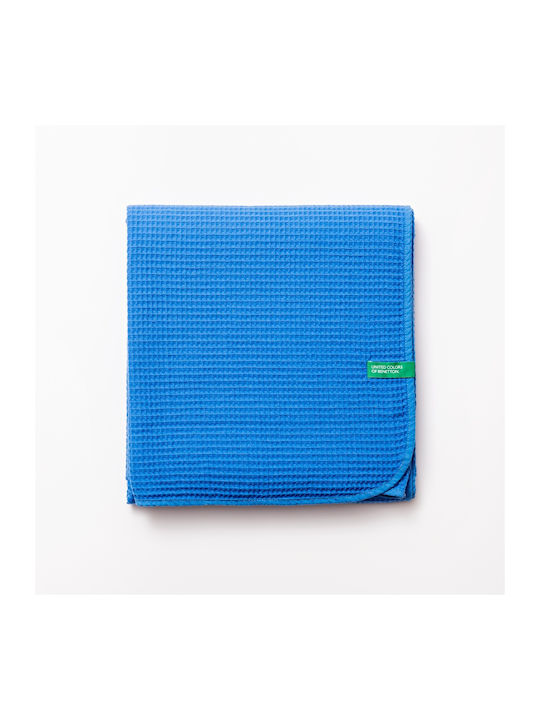 Benetton Rainbow Ριχτάρι Πολυθρόνας 140x190εκ. Μπλε