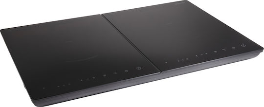 Gorenje Επιτραπέζια Εστία Επαγωγική Διπλή Μαύρη