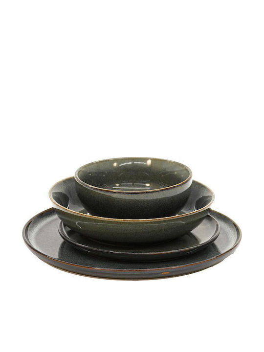 Fylliana Fl25143 Geschirrset Keramik Grün 16Stück