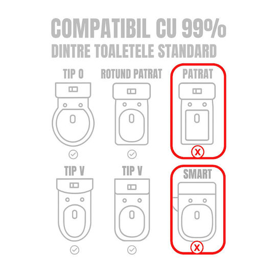 Kidizi Scaun De Toaletă Pentru Copii Roz Cu Treaptă, Mânere Și Pernuță