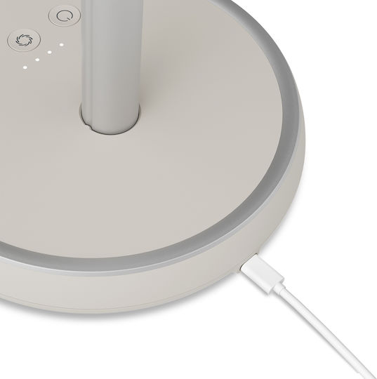 Duux Flex Ventilator Sockel 10W Lüfterdurchmesser 21cm Graues