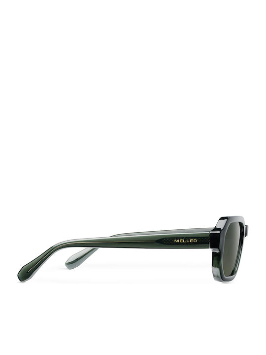 Meller Unisex Sonnenbrille mit Grün Kunststoff Gestell und Grün Linse TY-FOGOLI
