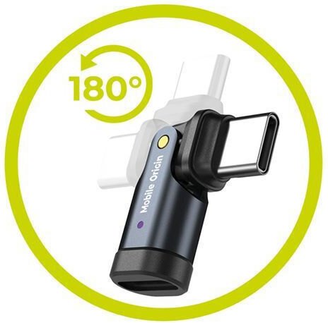 Mobile Origin USB-C Weiblich zu USB-C Männlich Konverter