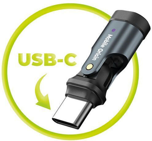 Mobile Origin USB-C Weiblich zu USB-C Männlich Konverter
