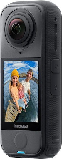 Insta360 X4 Air Action Camera 8K 360° Capture Underwater Standard Bundle with Touch Screen 2.5" and Wi-Fi Black