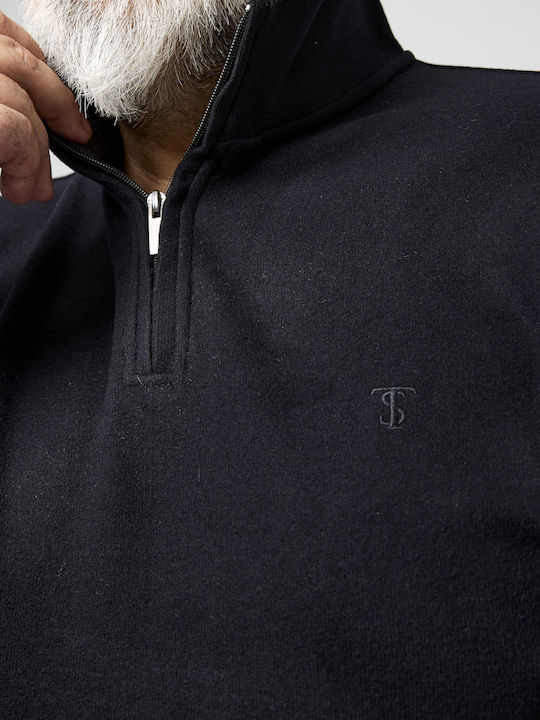 Langarmbluse Black