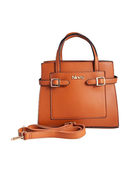 Set Women's Shoulder Handbag Crossbody Tabac Brown