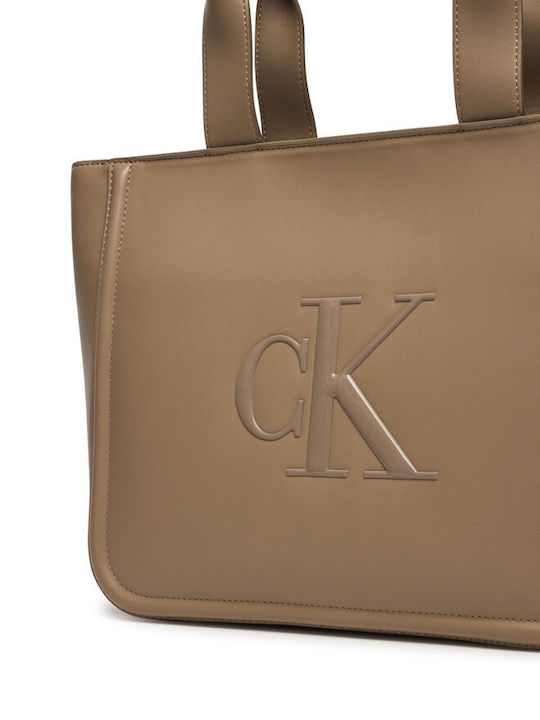 Women's Bag Tote Handbag Beige