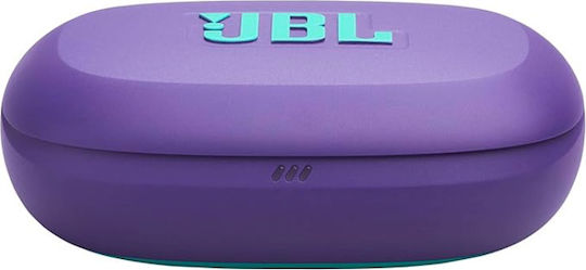 JBL Endurance Peak 4 In-ear Bluetooth Handsfree Ακουστικά με Αντοχή στον Ιδρώτα και Θήκη Φόρτισης Μωβ