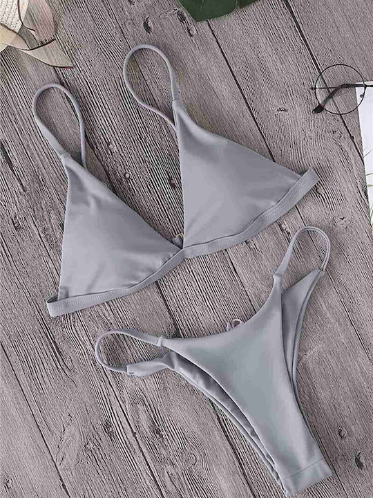 Bikini-Set Gray
