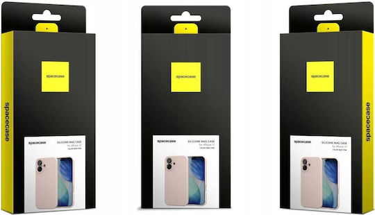 Spacecase Silicone Mag Back Cover Pink for iPhone 17