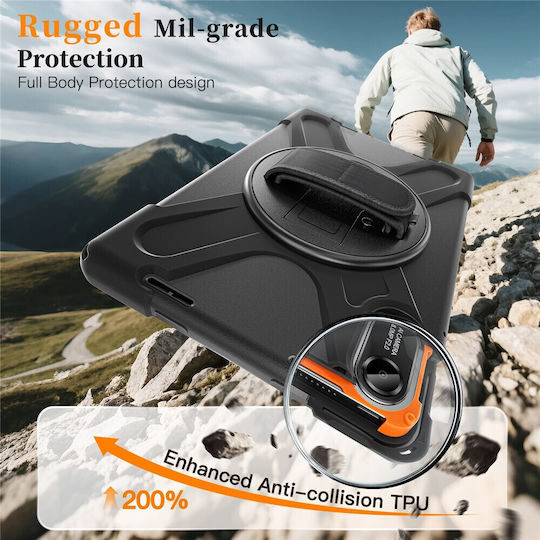Solid 360 Klappdeckel Schware (Xiaomi Redmi Pad 2 11 Zoll) 6602009600B