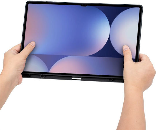 Bluetooth Flip Cover με Πληκτρολόγιο Μαύρη (Samsung Galaxy Tab S8 Ultra, S9 Ultra, S10 Ultra)