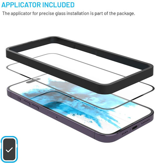 Fixed 2.5D Displayschutzfolie Schwarz (Galaxy A17)