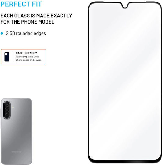 Fixed 2.5D Displayschutzfolie Schwarz (Galaxy A17)