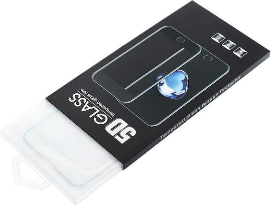 5D 0.33mm Vollkleber Vollflächig gehärtetes Glas Schwarz (Honor 400)