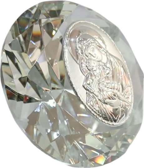Kalliopi Silver Гоури Бял 8x8см 1бр