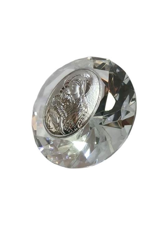 Kalliopi Silver Glücksbringer Weiß 8x8cm 1Stück