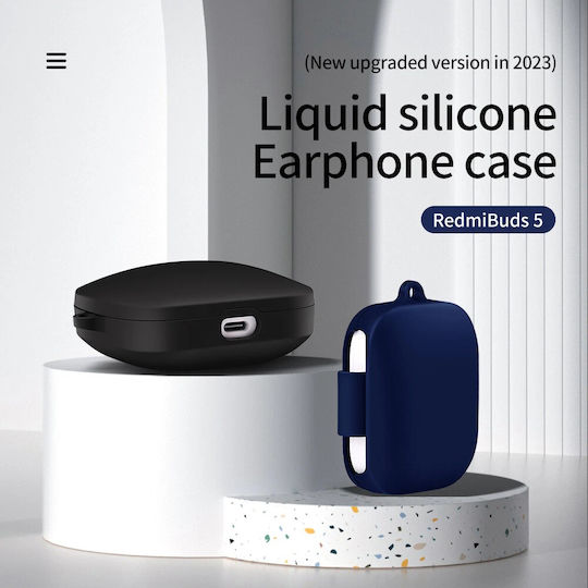 Techsuit Husă în culoarea Negru pentru Redmi Buds 5