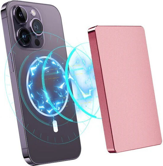 MagSafe Kartenetui in Rosa Farbe
