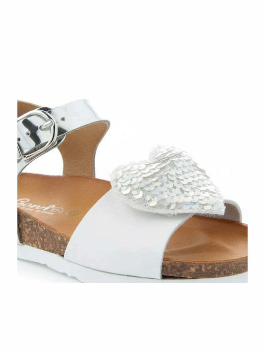 Sandale Copii White Silver