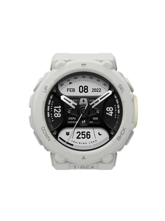 Silikonhülle in Gray Farbe für Amazfit T-Rex 2 Sportuhr