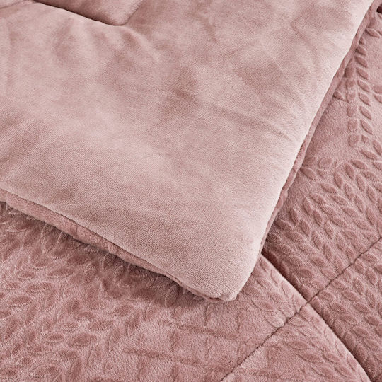 Liolios Home Κουβερτοπάπλωμα King Size 260x240εκ. Prestige Pink